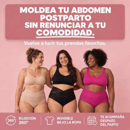 Nuvella™ - Ropa Interior Posparto de Tiro Alto