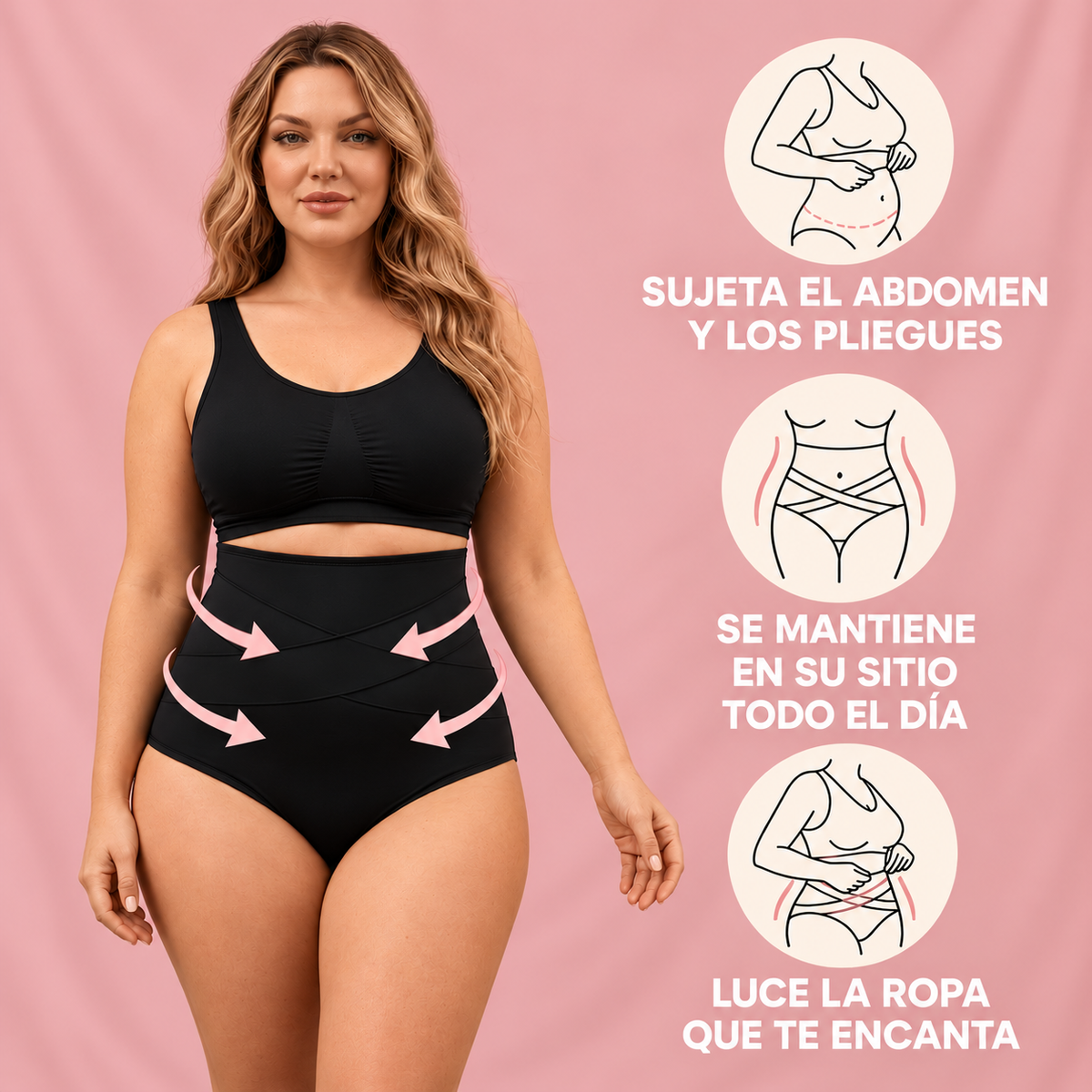 Nuvella™ - Ropa Interior Posparto de Tiro Alto